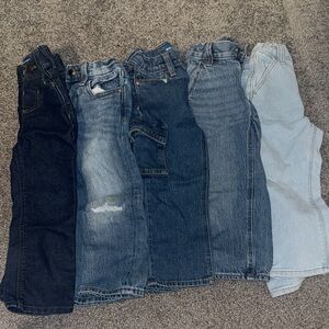 Old Navy Kids Jeans - Dark Blue, Light Blue, Gray